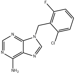 9-[(2-Chloro-6-fluorophenyl)methyl]purin-6-amine(55779-18-5)